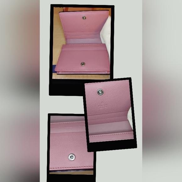 NIB Gucci Blooms Compact Wallet - Pink/Mauve - Picture 14 of 16